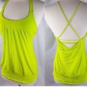Lululemon flow and go top in color potion